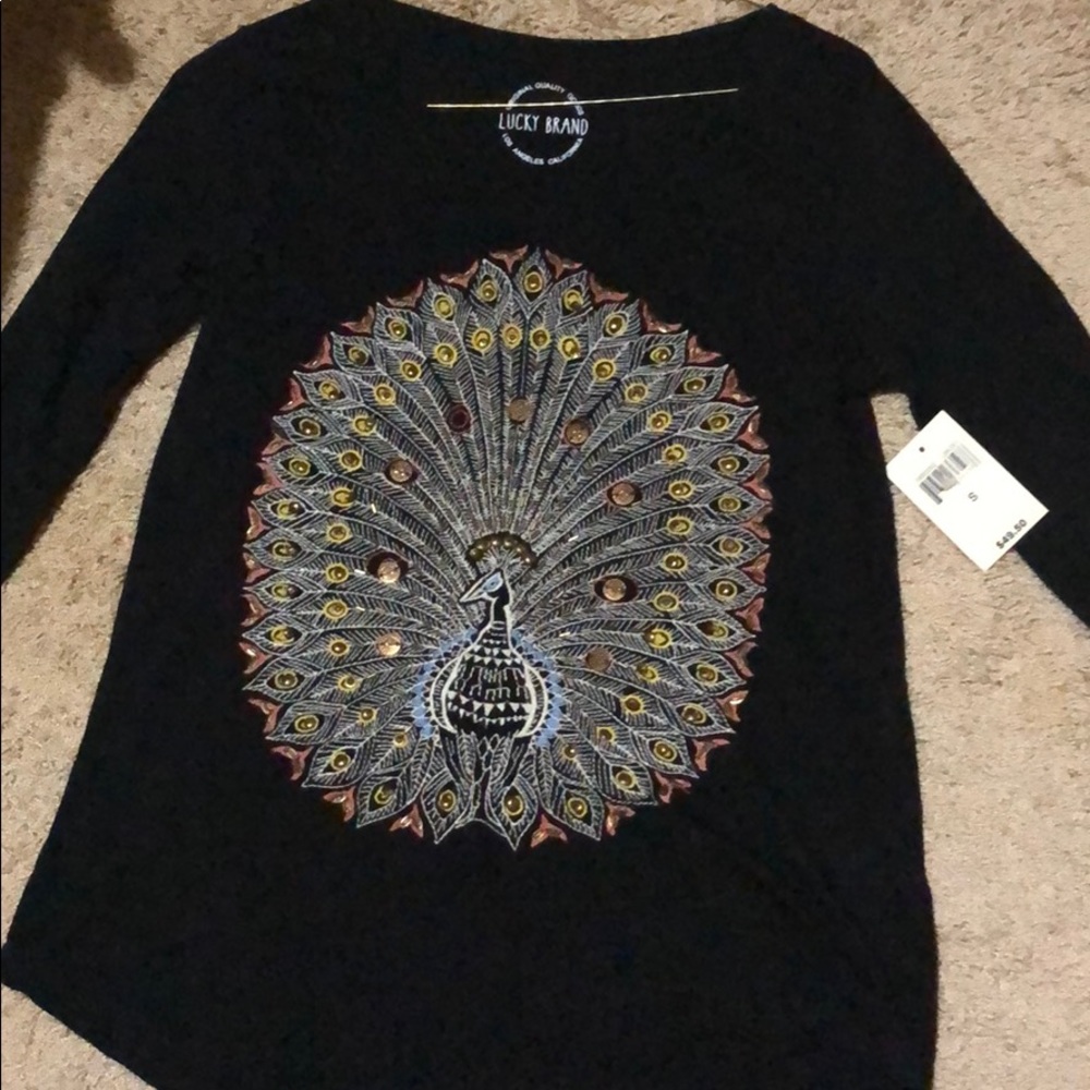 Luck brand long sleeve shirt